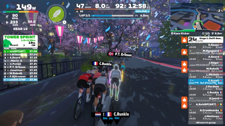 Zwift Games – Stage 1- Kraze Kicker